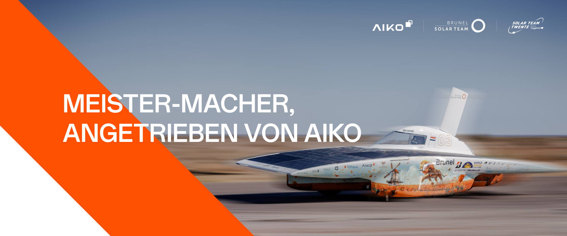 MEISTER-MACHER, ANGETRIEBEN VON AIKO